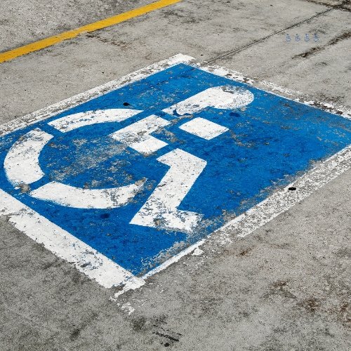 WOSB Add Handicap Parking Space B155 Cannon AFB, NM